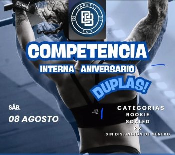 Competencia interna, duplas aniversario